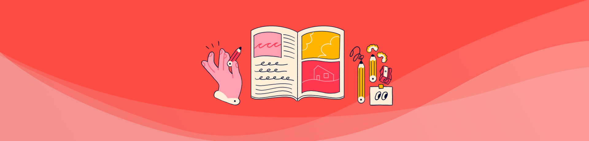 Storie illustrate: disegnare su una rivista per bambini