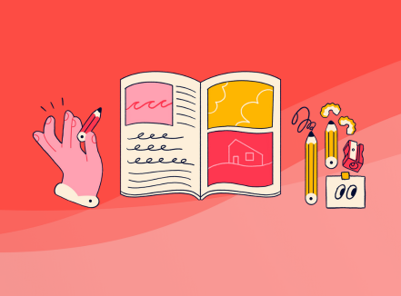 Storie illustrate: disegnare su una rivista per bambini